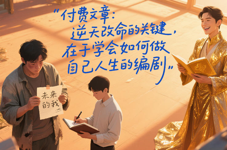 付费文章：逆天改命的关键，在于学会如何做自己人生的编剧-中创资源网