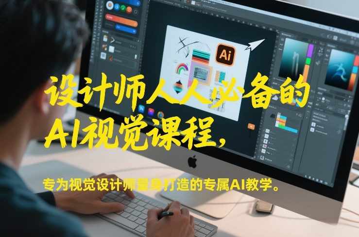 设计师人人必备的AI视觉课程，专为视觉设计师量身打造的专属AI教学-中创资源网
