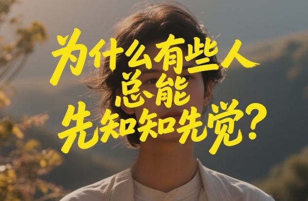 付费文章：为什么有些人总能先知先觉？-中创资源网