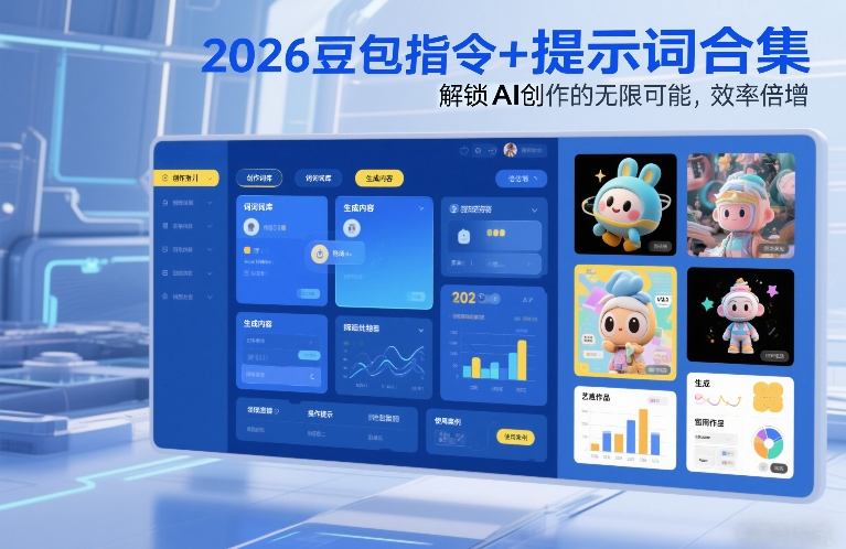 2026豆包指令+提示词合集，解锁AI创作的无限可能，效率倍增-中创资源网
