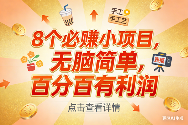 （17284期）9个必赚小项目，无脑简单，百分百有利润，副业首选，日入300+-中创资源网