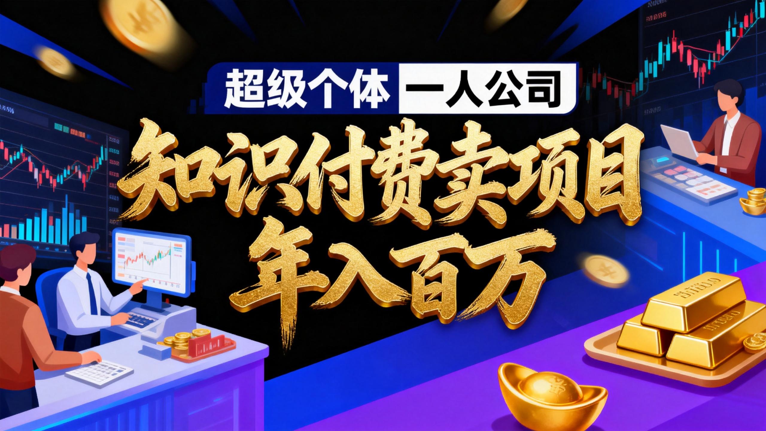2026年“超级个体一人公司”私域卖项目年入百万，个人IP-精准引流-项目包装-转化成交-中创资源网