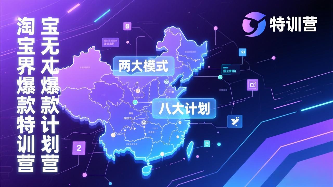 淘宝无界爆款训练营：2026年1月杭州线下高端集训课，3天构建两大模式八大计划体系-中创资源网