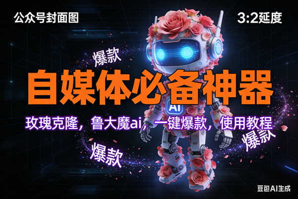 （17334期）玫瑰克隆工具，ai鲁大魔，自媒体必备神器，一键爆款神器，详细教程。-中创资源网